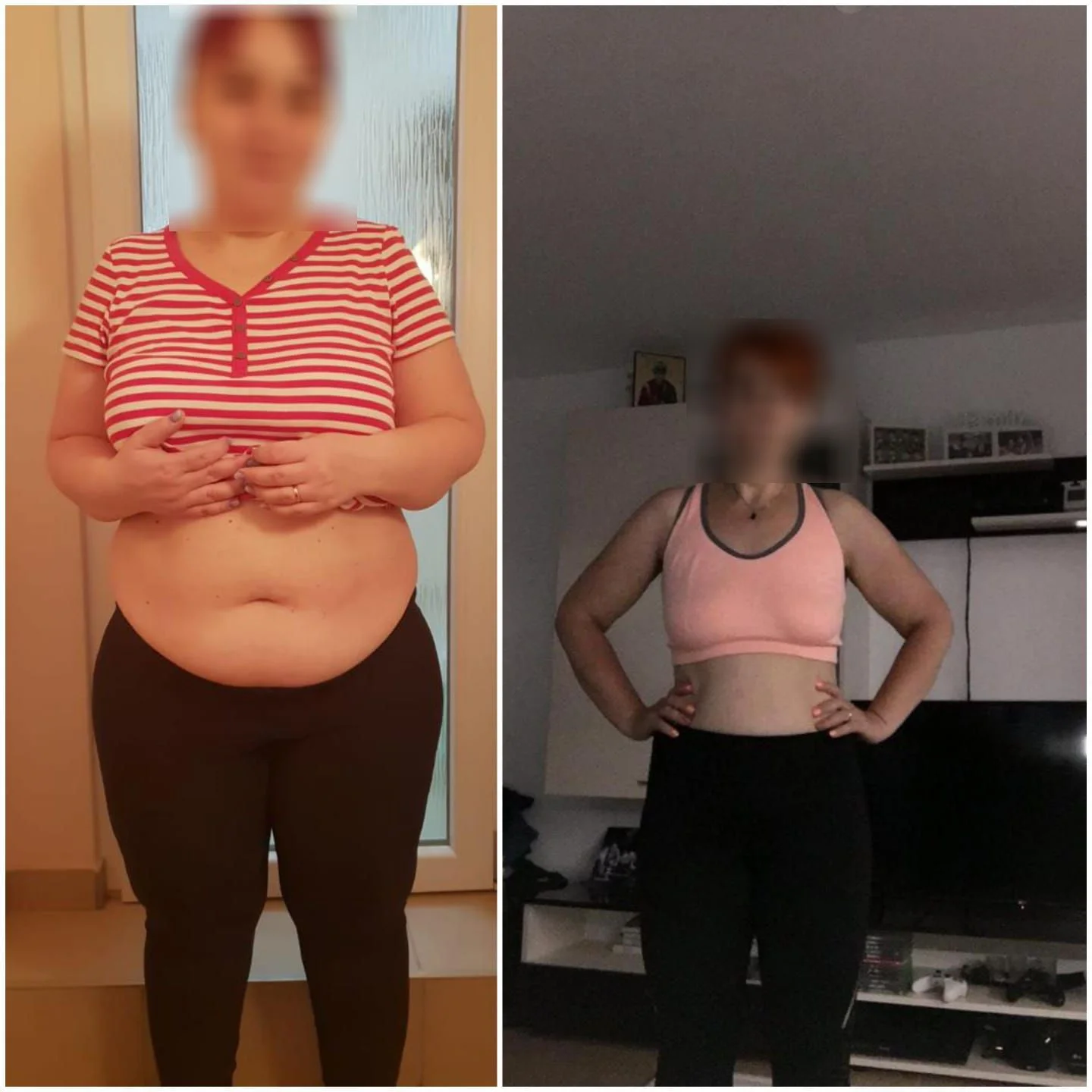Before & After - Antrenor Personal Timisoara - Latifa El Gamal