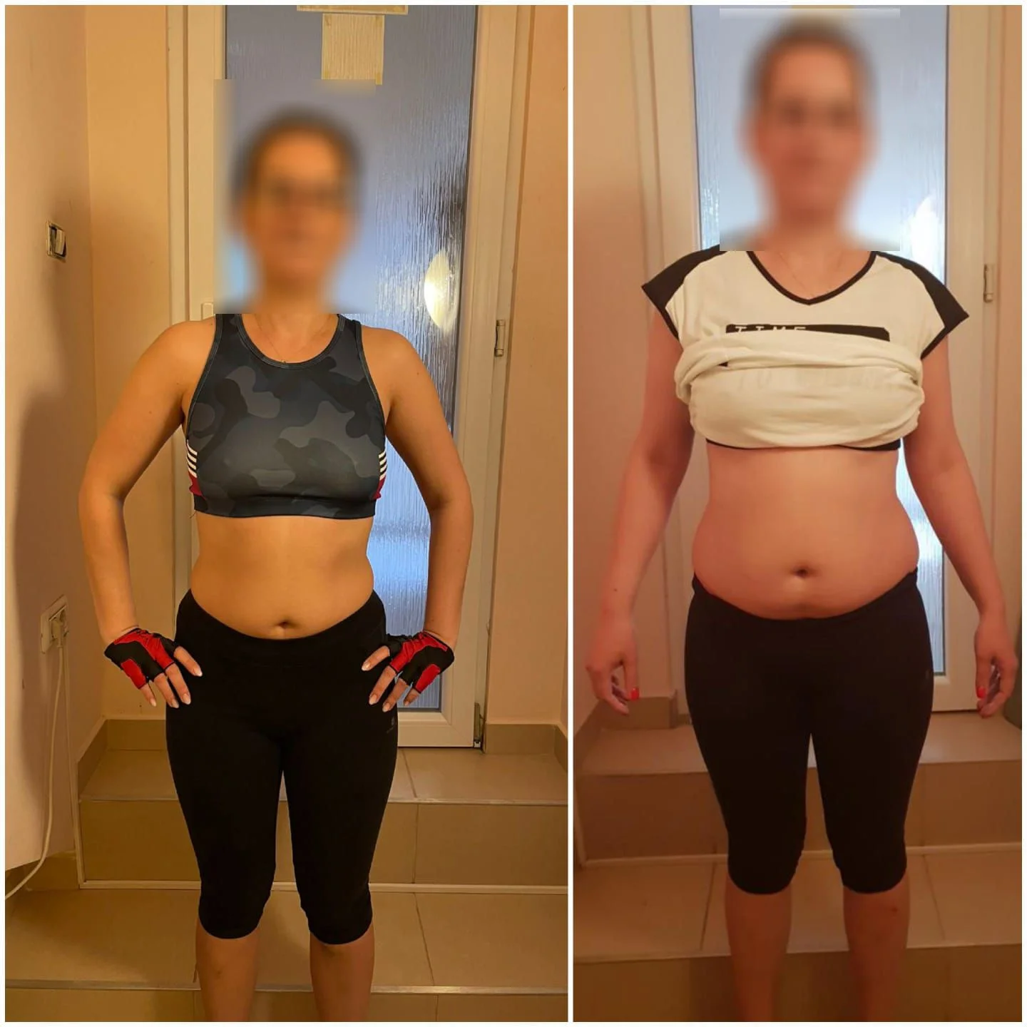 Before & After - Antrenor Personal Timisoara - Latifa El Gamal