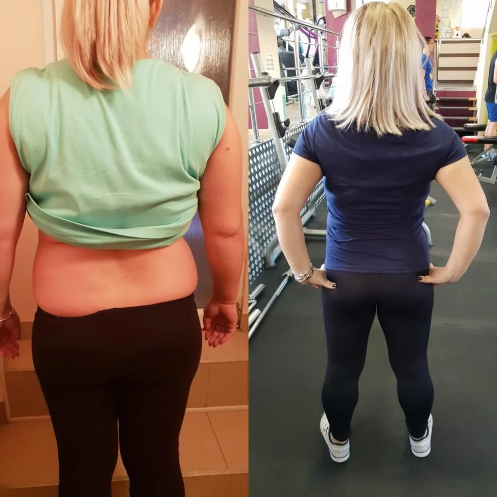 Before & After - Antrenor Personal Timisoara - Latifa El Gamal