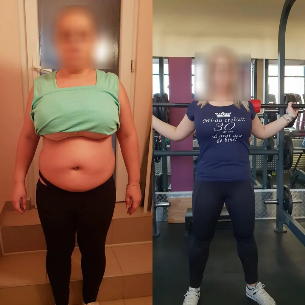 Before & After - Antrenor Personal Timisoara - Latifa El Gamal
